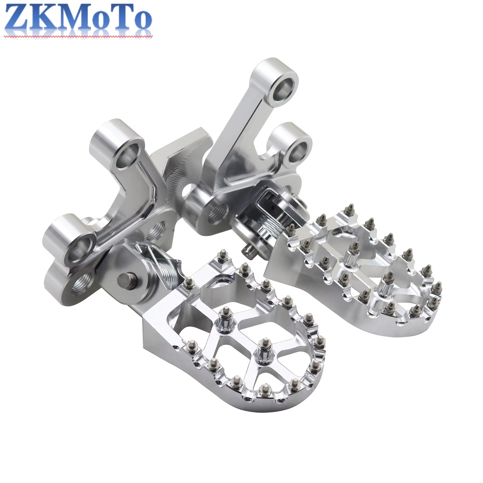 CNC Aluminum Foot Pegs Rests Pedals Footpegs Bracket for Sur Ron Surron Sur-Ron Light Bee X & Light Bee S Electric Motorcycle