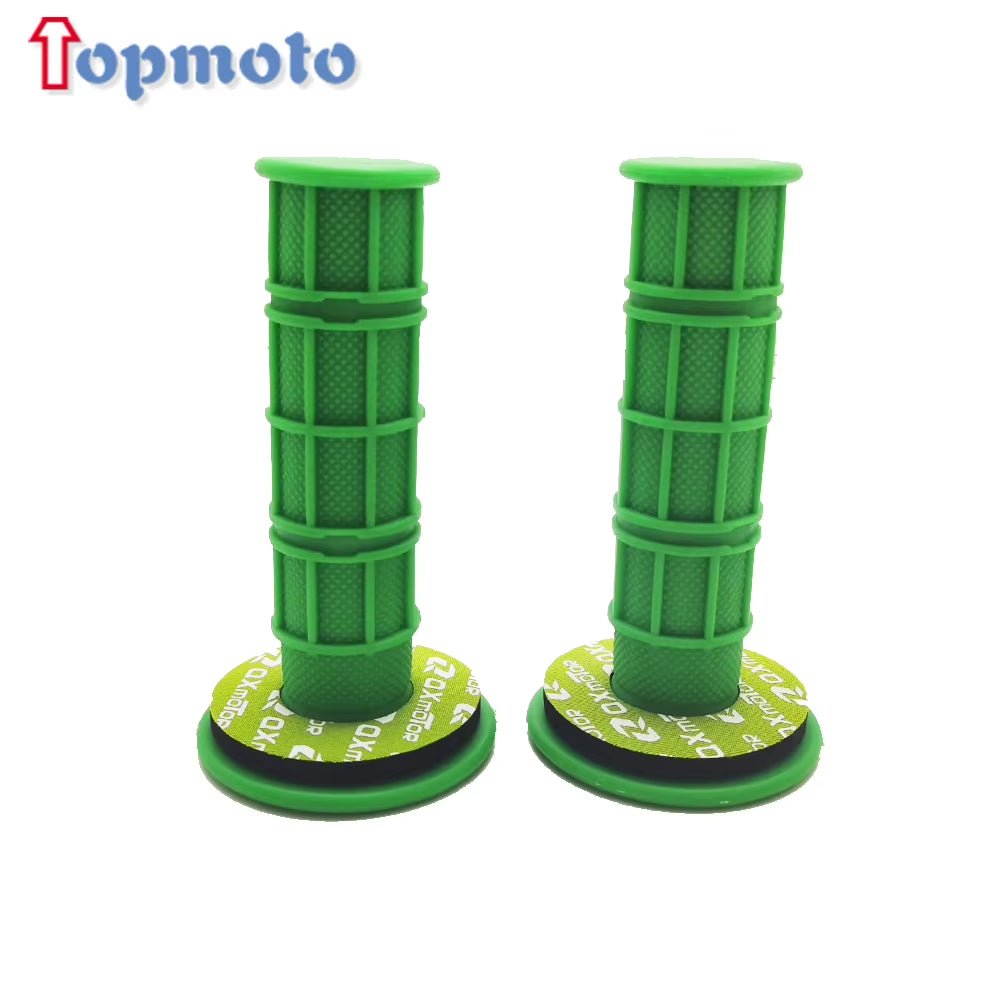 22Mm 24Mm Motorcycles Grip Dirt Bike Grips 7/8" Rubber Biker Scooter Handle Grip for Handlebar Mx Pillow Top Throttle 22Mm Bar