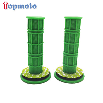 22Mm 24Mm Motorcycles Grip Dirt Bike Grips 7/8" Rubber Biker Scooter Handle Grip for Handlebar Mx Pillow Top Throttle 22Mm Bar