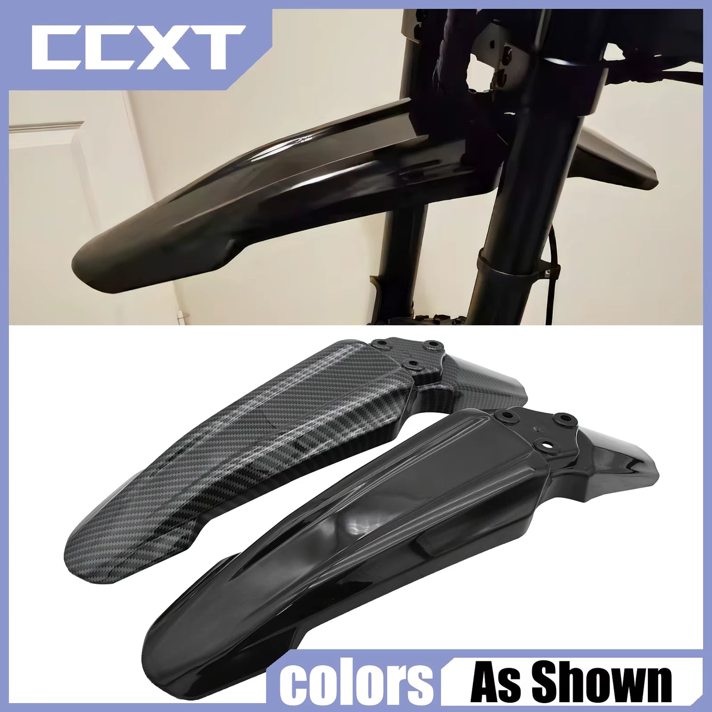 Electric Motorcycle Front Mudguards Fender for Sur Ron Sur-Ron Surron Light Bee X & Light Bee S KKE DNM Shock Absorber Parts