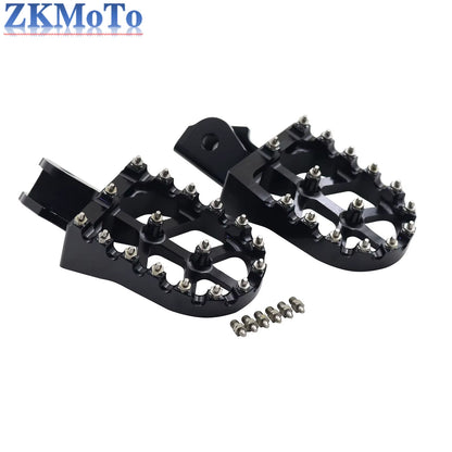 CNC Aluminum Foot Pegs Rests Pedals Footpegs Bracket for Sur Ron Surron Sur-Ron Light Bee X & Light Bee S Electric Motorcycle