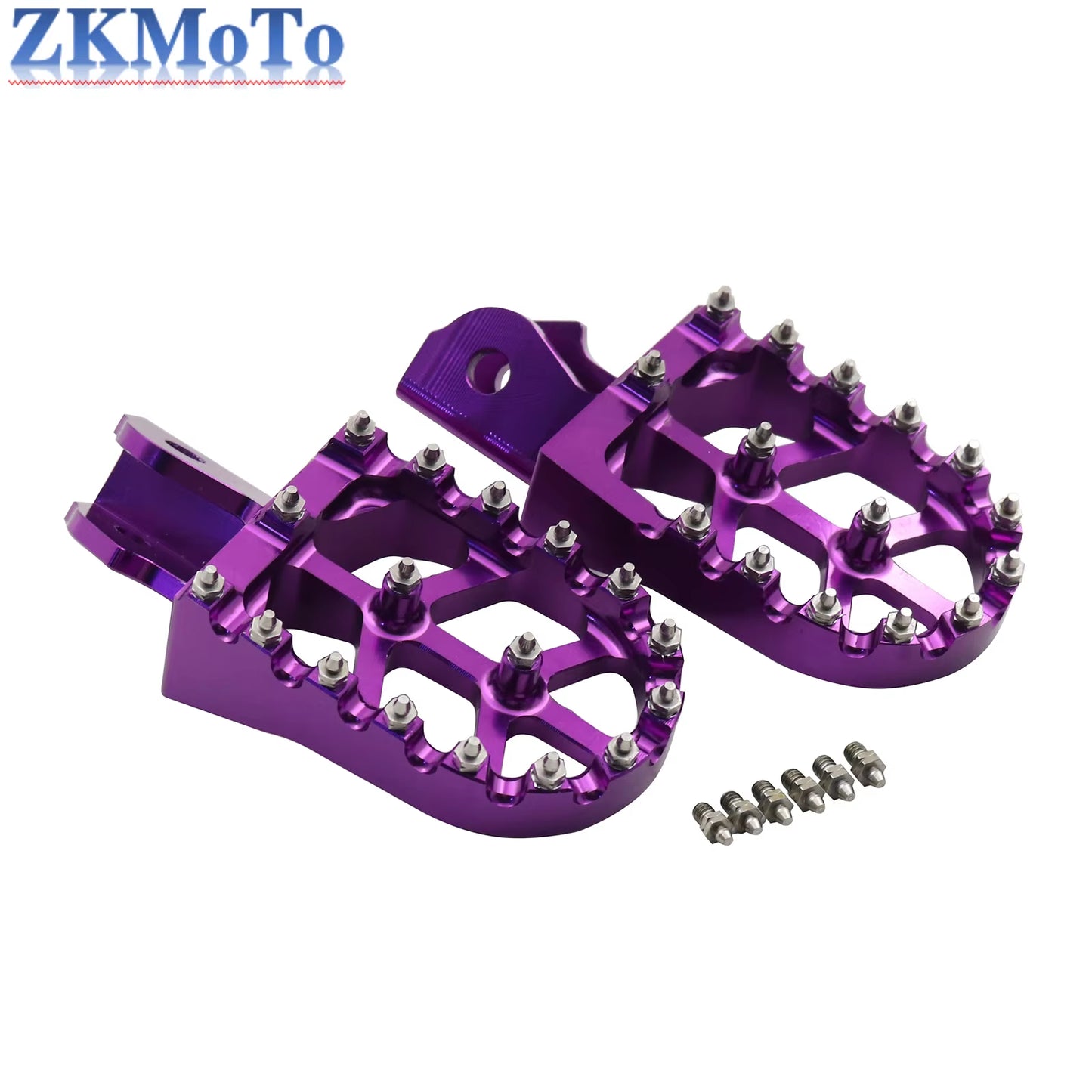 CNC Aluminum Foot Pegs Rests Pedals Footpegs Bracket for Sur Ron Surron Sur-Ron Light Bee X & Light Bee S Electric Motorcycle