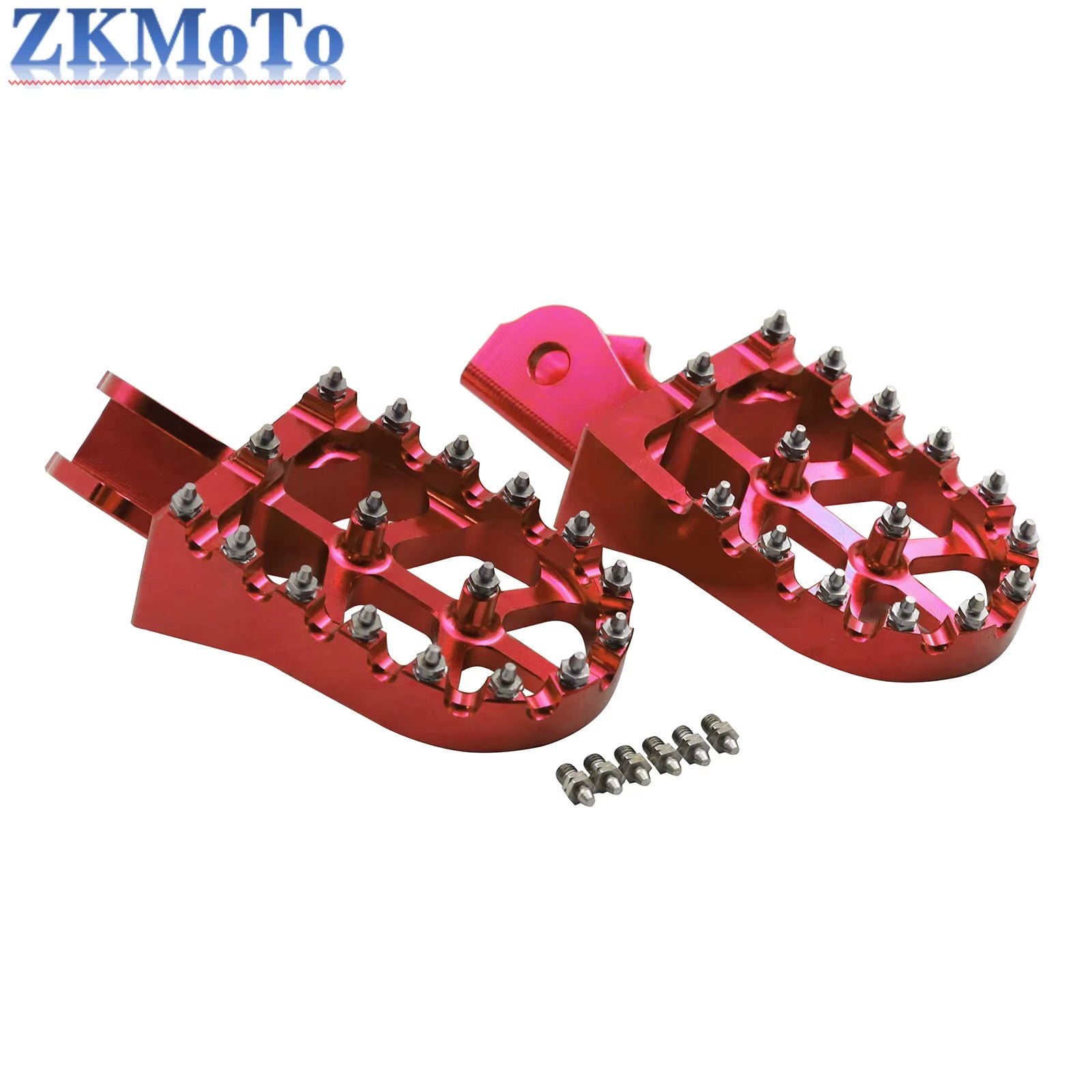 CNC Aluminum Foot Pegs Rests Pedals Footpegs Bracket for Sur Ron Surron Sur-Ron Light Bee X & Light Bee S Electric Motorcycle