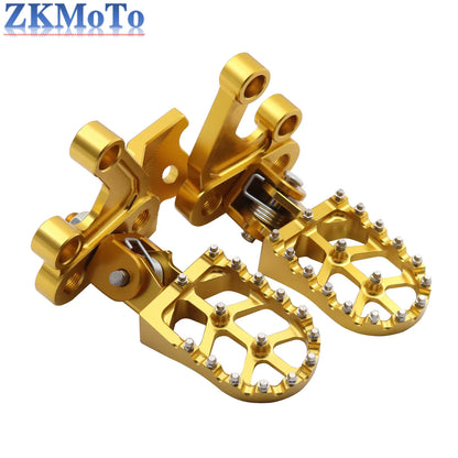 CNC Aluminum Foot Pegs Rests Pedals Footpegs Bracket for Sur Ron Surron Sur-Ron Light Bee X & Light Bee S Electric Motorcycle