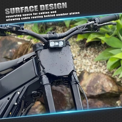 Number Plate for Surron S X Motorcycle Accessories Front License Registration Plate for Stark Varg Talaria Sting Electric E-Bike